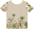 Blusa Manga Curta em Tecido Plano Lez A Lez Feminino 7274L