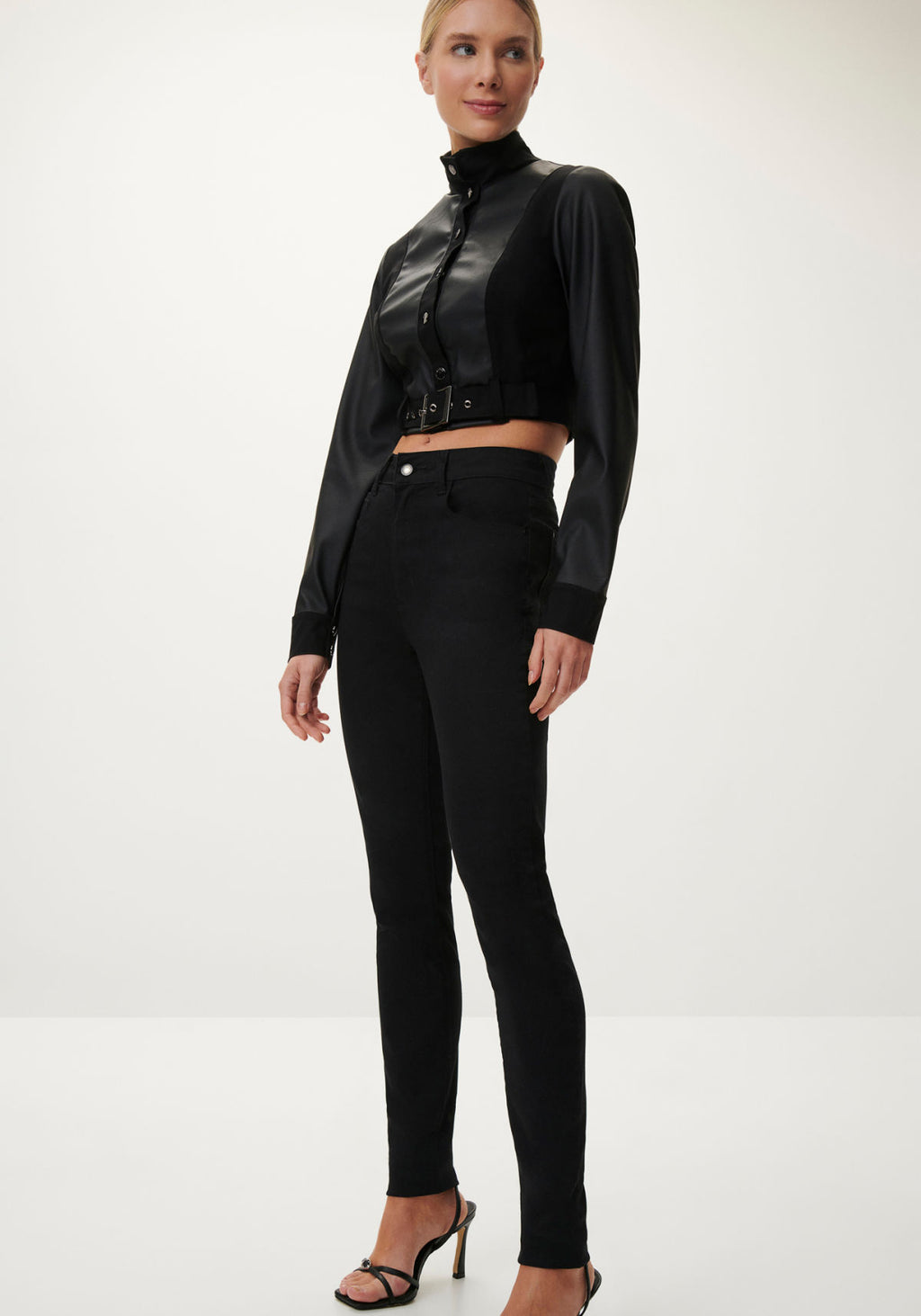 Calça Sarja Skinny Ever Black Lez A Lez Feminino 7920L