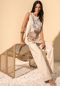Blusa Alongada Estampada Lez A Lez Feminino 5036E
