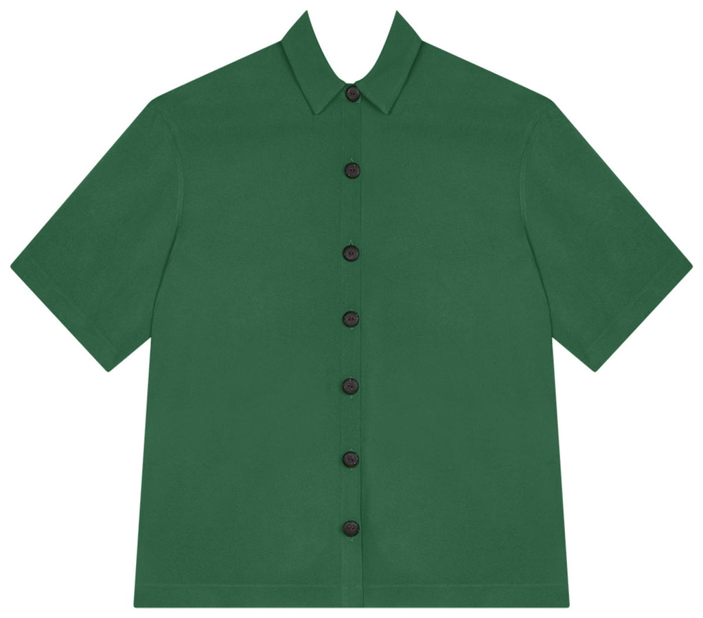 Camisa Manga Curta em Crepe Lez A Lez Feminino 7344L
