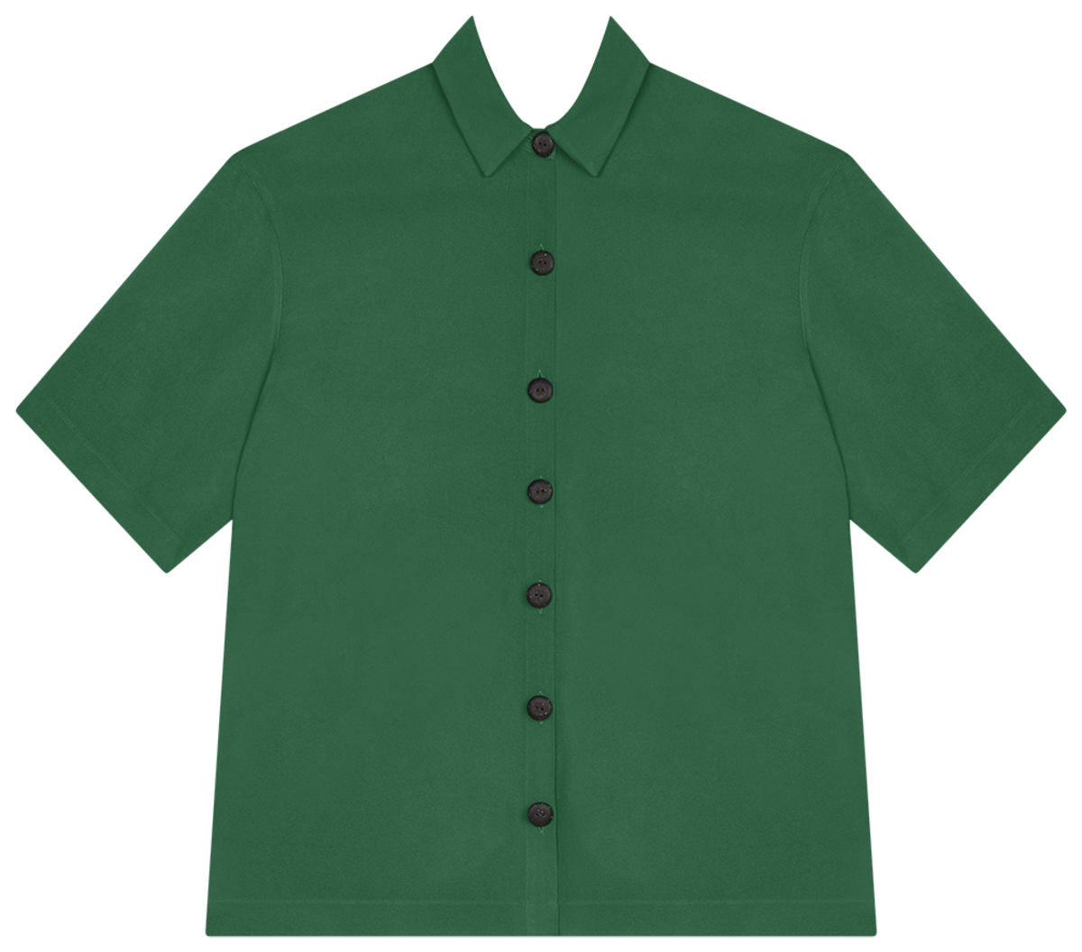 Camisa Manga Curta em Crepe Lez A Lez Feminino 7344L