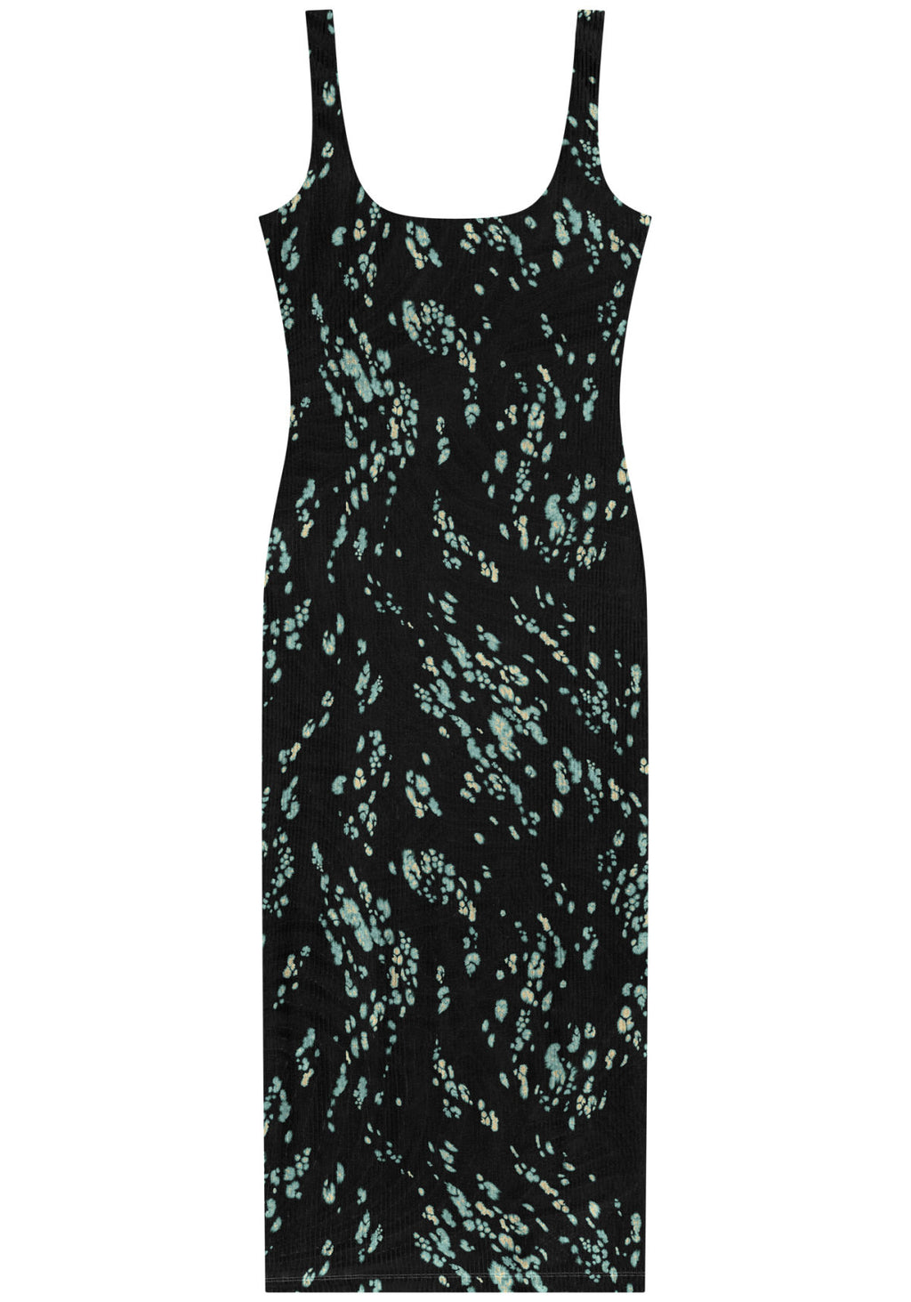 Vestido De Alças Midi Chá Estampado Lez A Lez Feminino 7270E