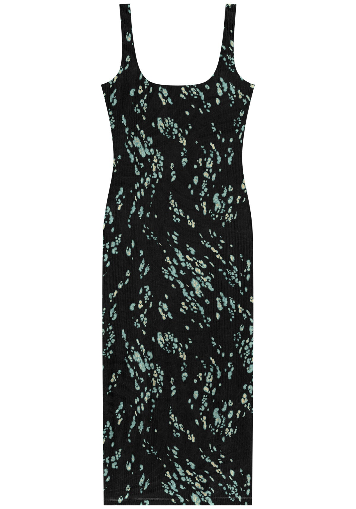 Vestido De Alças Midi Chá Estampado Lez A Lez Feminino 7270E