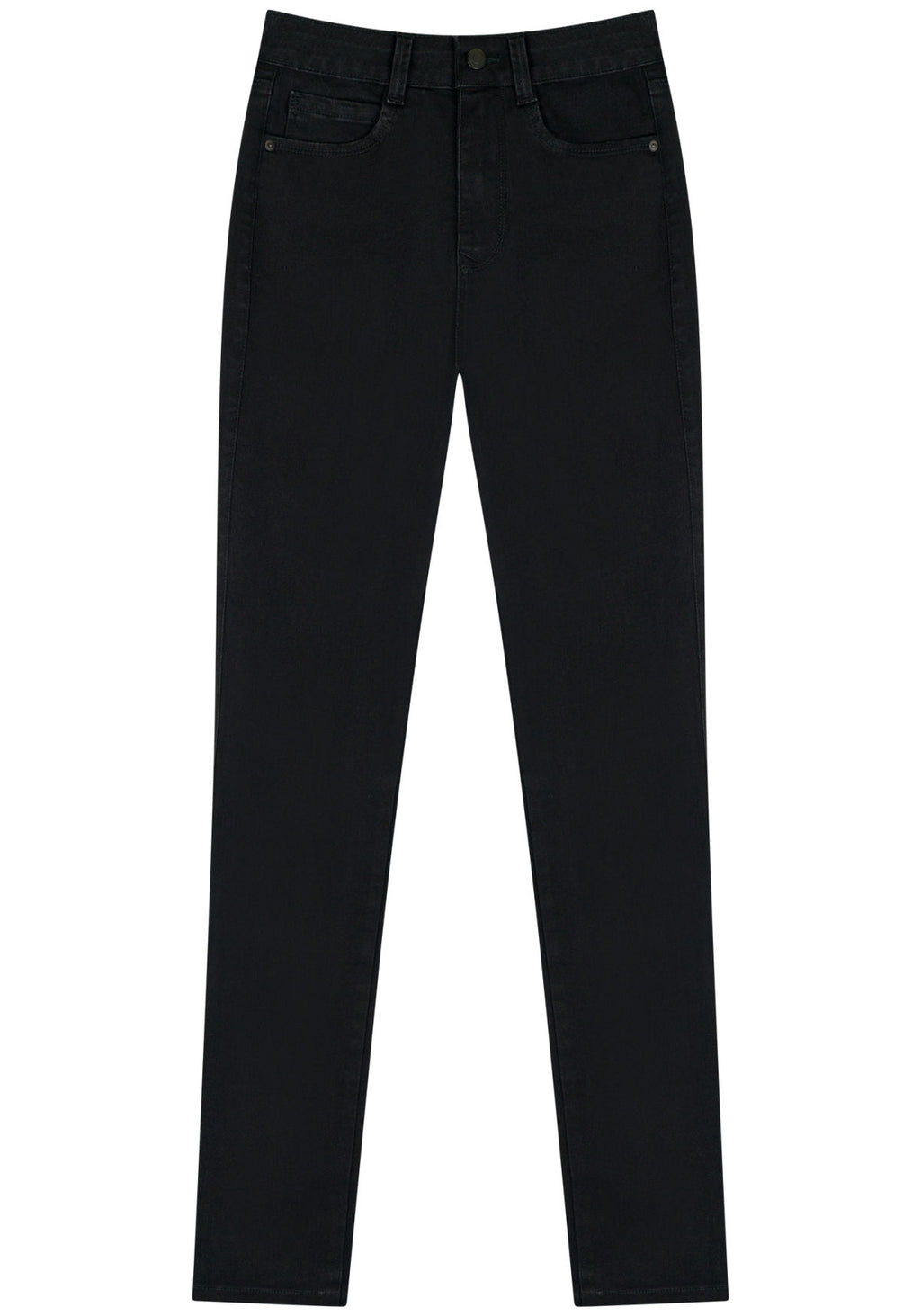 Calça Jeans Skinny Preta Lez A Lez Feminino 1591E