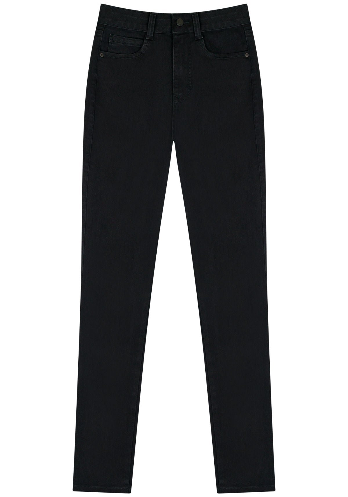 Calça Jeans Skinny Preta Lez A Lez Feminino 1591E