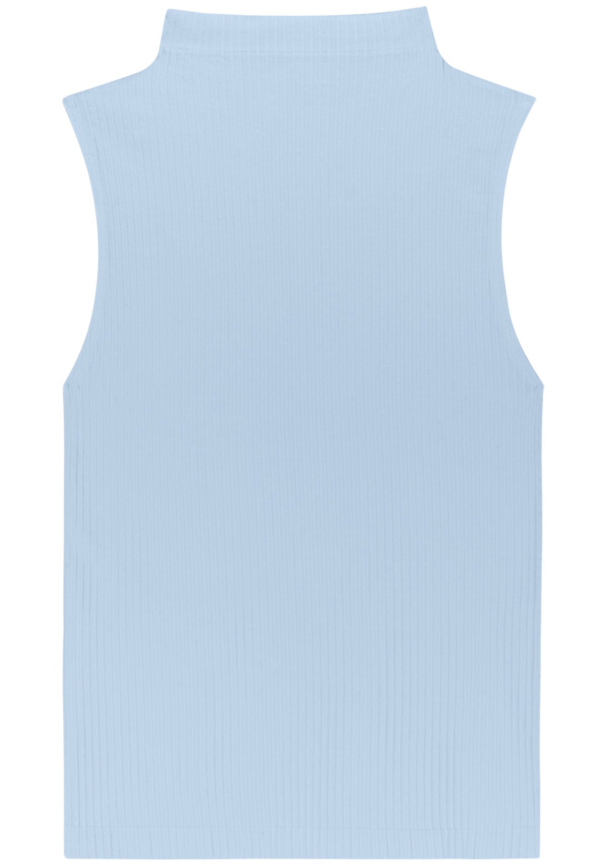 Blusa Sem Mangas Com Gola Alta Lez A Lez Feminino 7494E