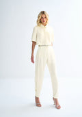 Camisa Cropped Manga Curta Lez A Lez Feminino 3319E