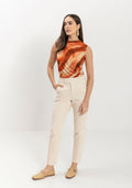 Calça Mom Comfort Com Abotoamento Lez A Lez Feminino 1526E