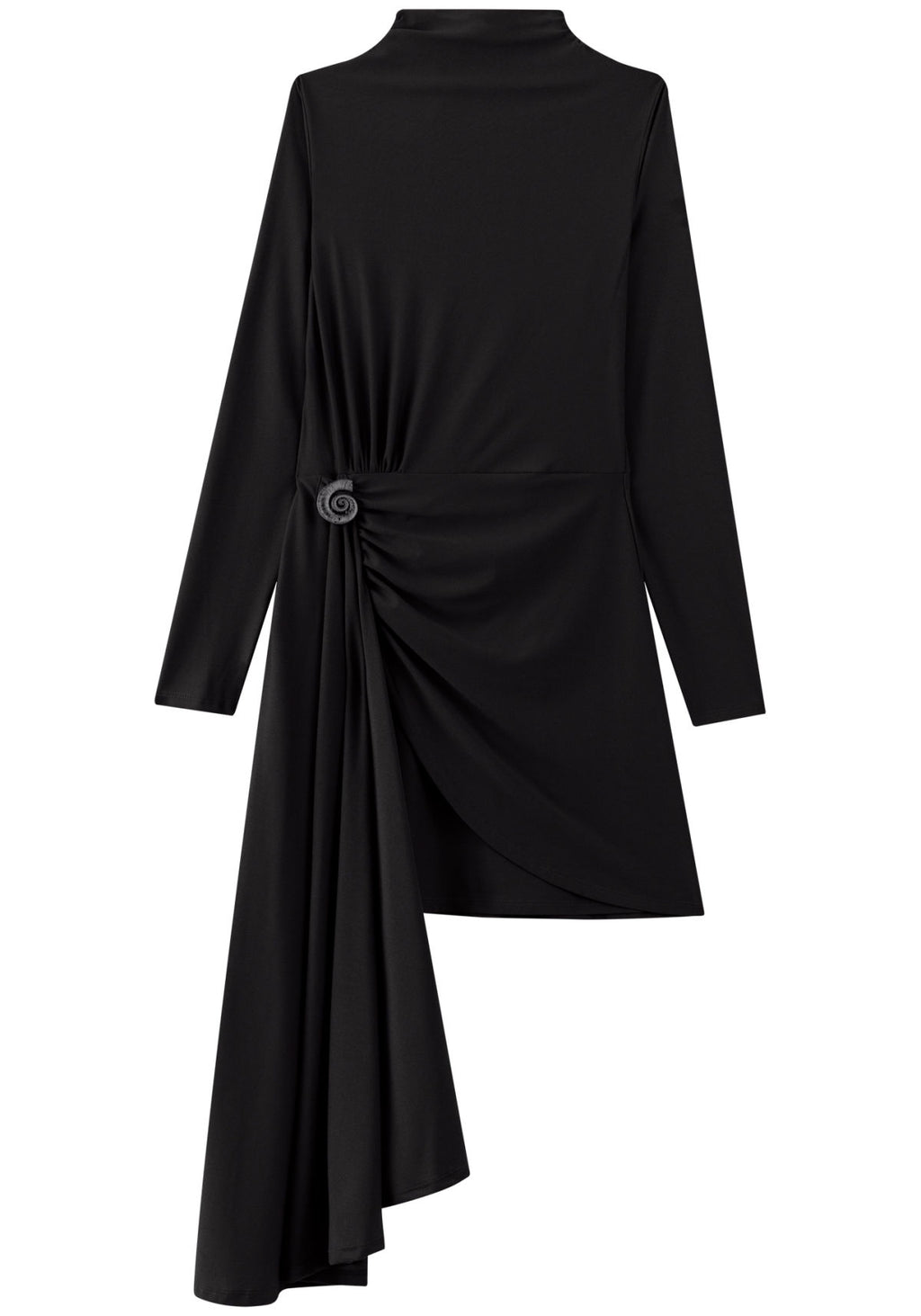 Vestido Curto De Mangas Longas Lez A Lez Feminino 7865E