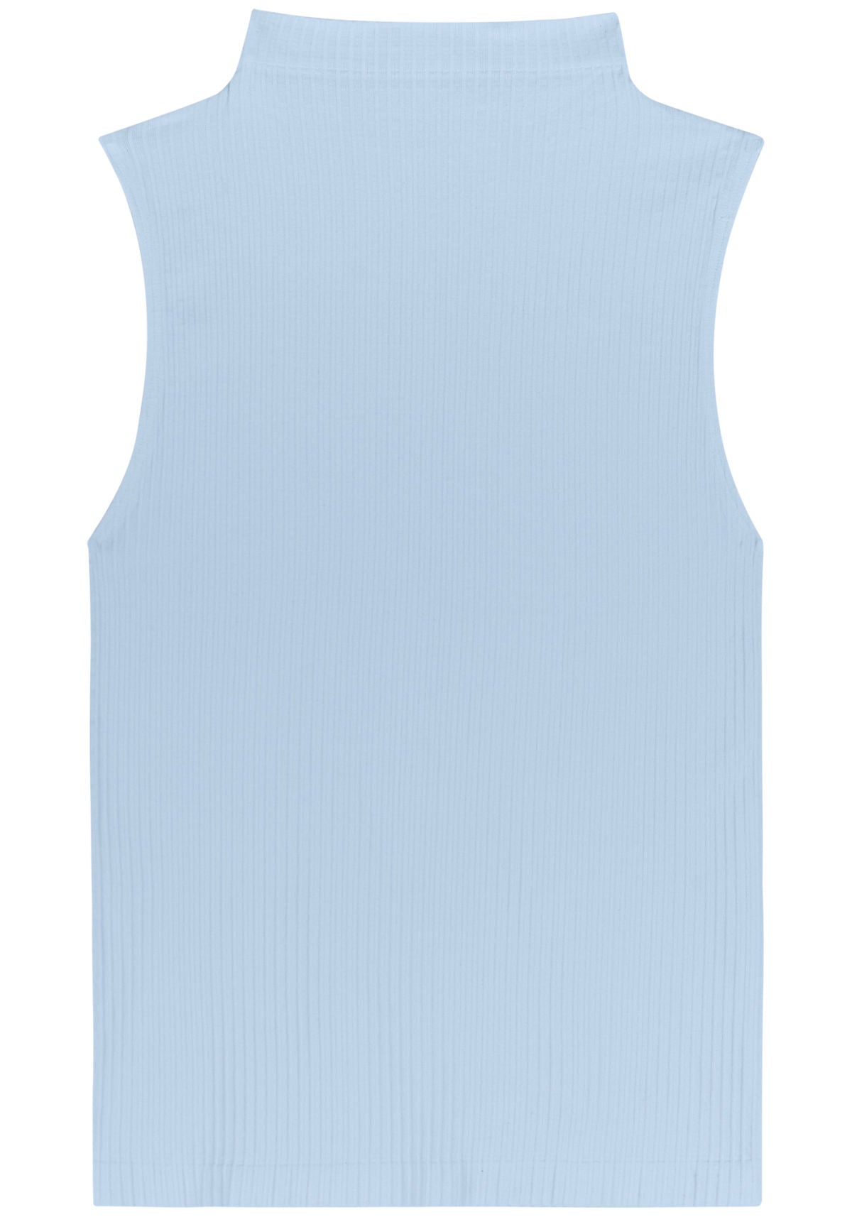 Blusa Sem Mangas Com Gola Alta Lez A Lez Feminino 7494E
