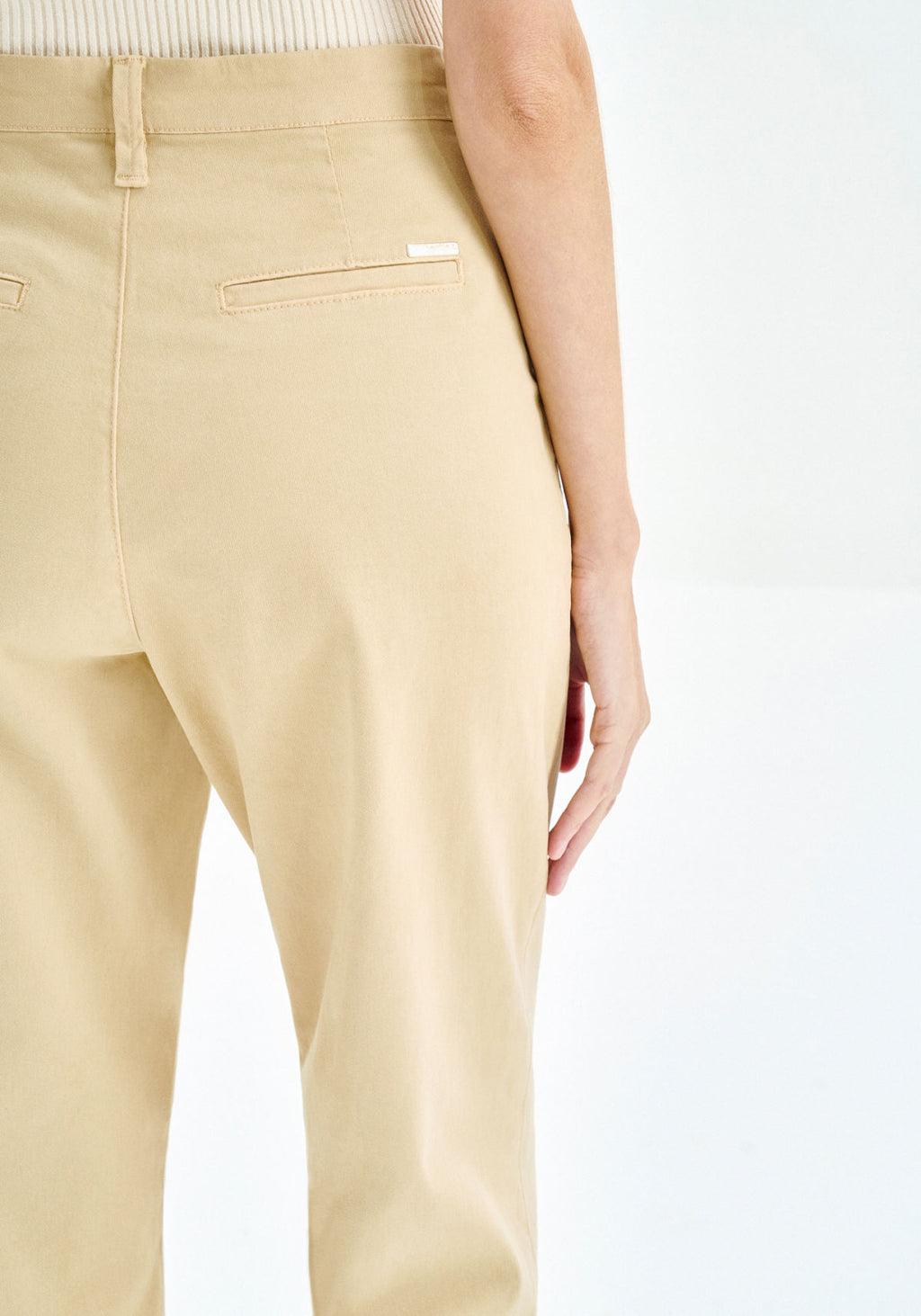 Calça Sarja Slim Cropped Cintura Lez A Lez Feminino 9416L
