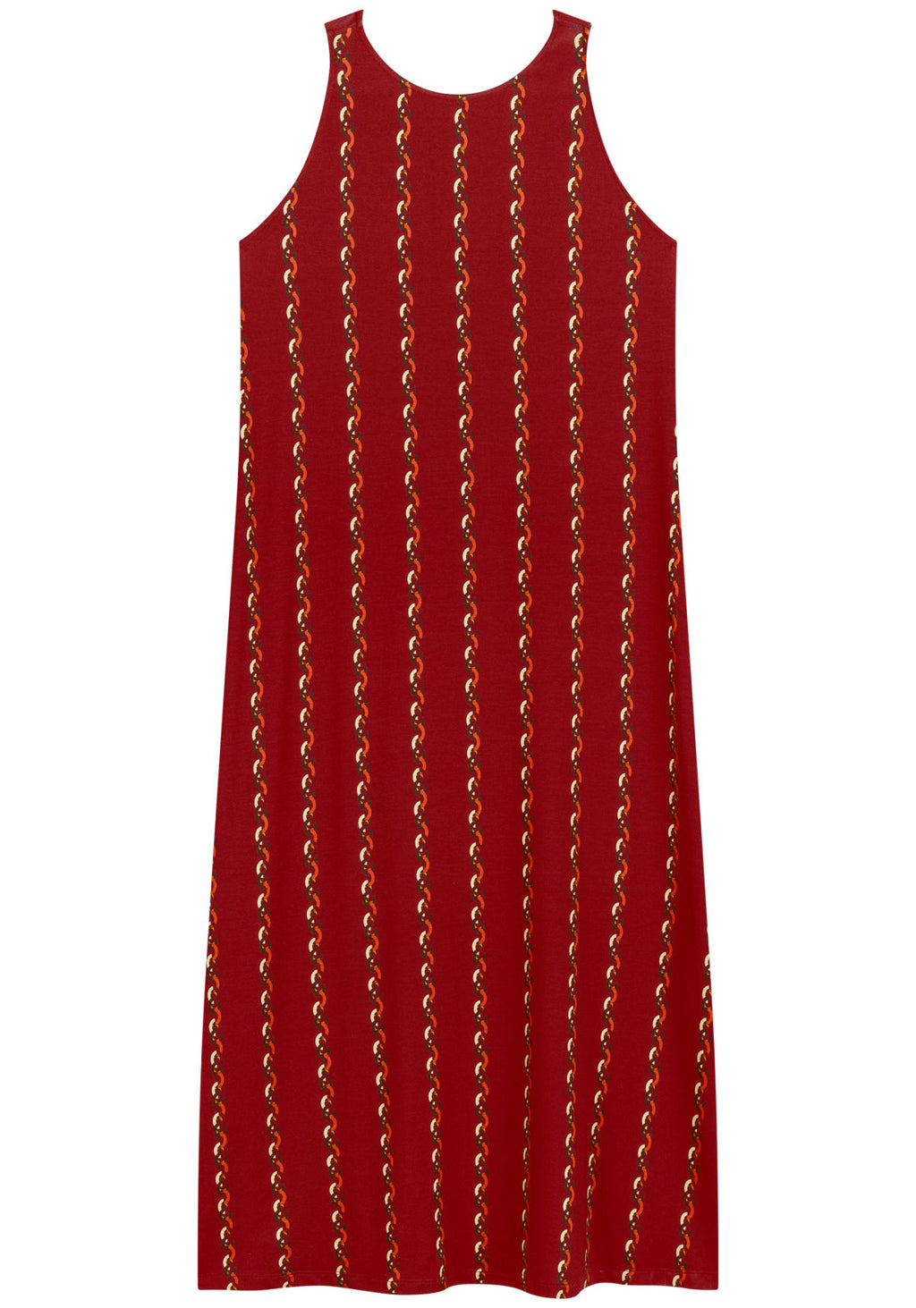 Vestido Midi Chá Estampado Lez A Lez Feminino 7277E