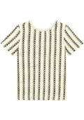 Blusa De Mangas Curtas Estampada Lez A Lez Feminino 3531E