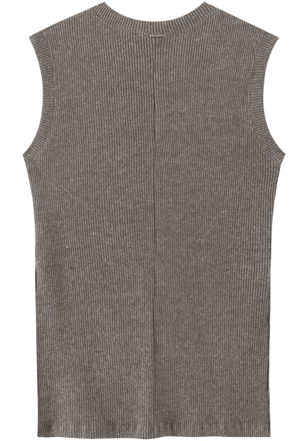 Blusa Colete Alongada Em Malha Lez A Lez Feminino 7898E