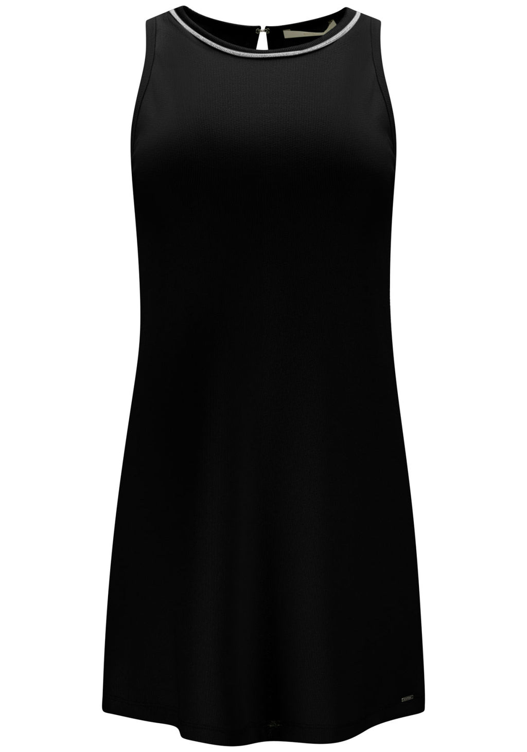 Vestido Curto em Malha com Strass Lez A Lez Feminino 3185E