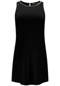 Vestido Curto em Malha com Strass Lez A Lez Feminino 3185E