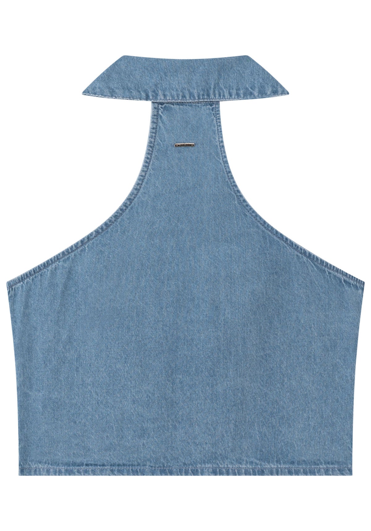 Camisa Jeans Bordada Com Botões Lez A Lez Feminino 0172E