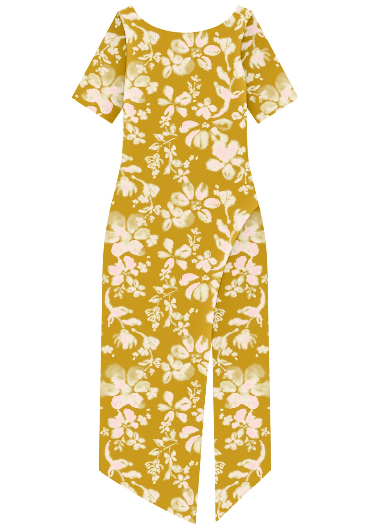 Vestido Midi Chá Estampado Lez A Lez Feminino 7552E