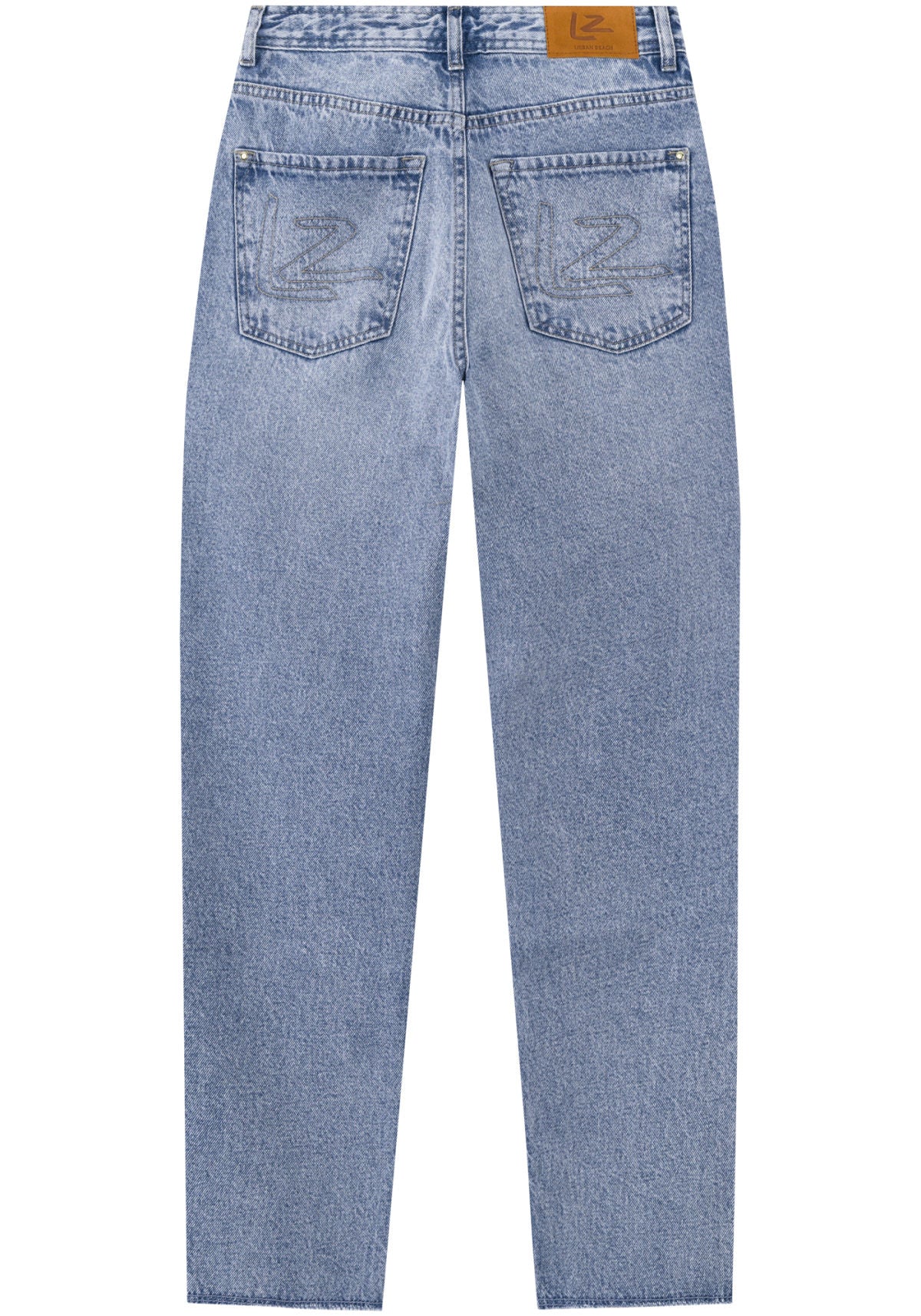 Calça Jeans Mom De Cintura Alta Lez A Lez Feminino 0955E