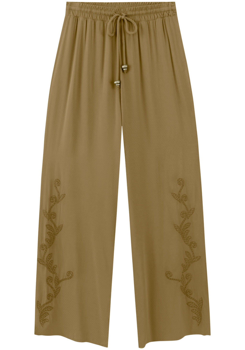 Calça Reta De Cintura Média Lez A Lez Feminino 7813E