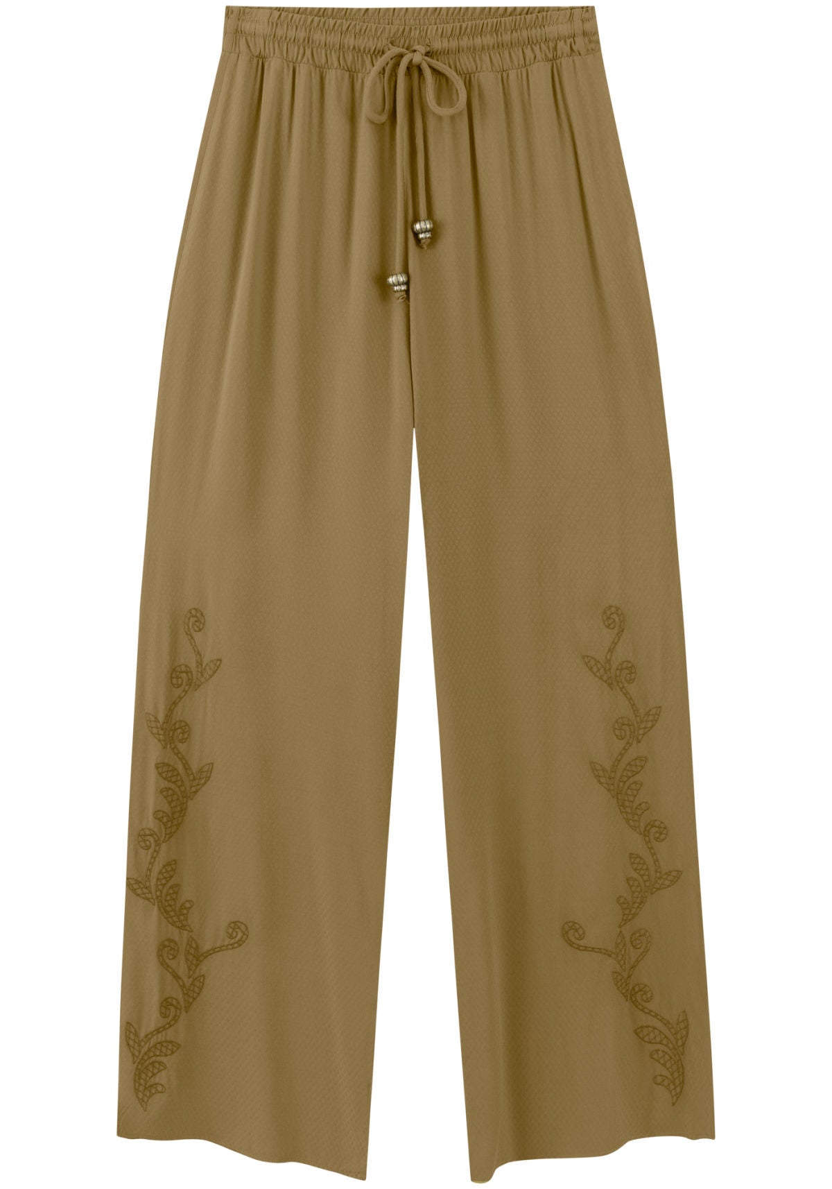 Calça Reta De Cintura Média Lez A Lez Feminino 7813E