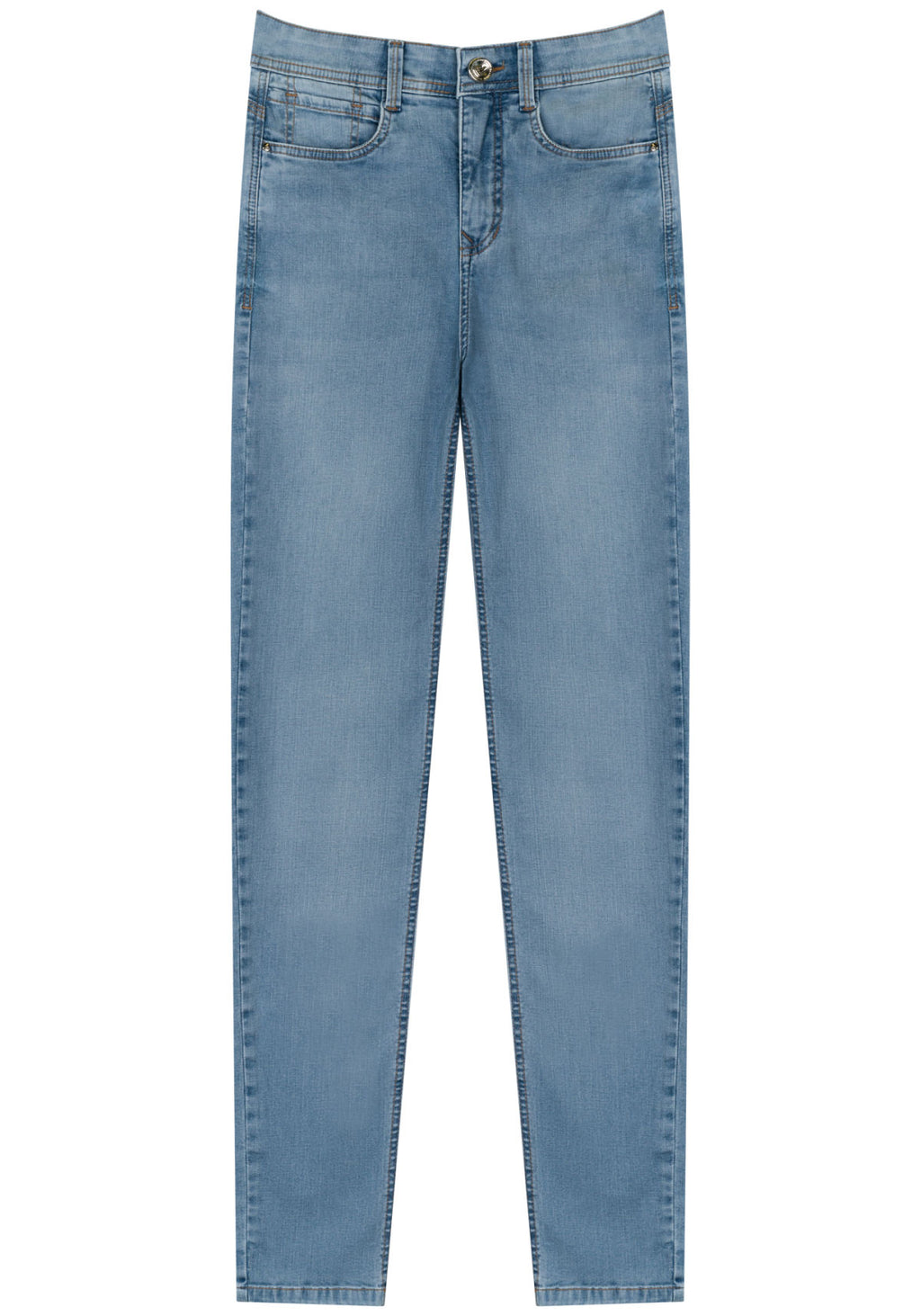 Calça Jeans Skinny Com Cintura Alta Shaping