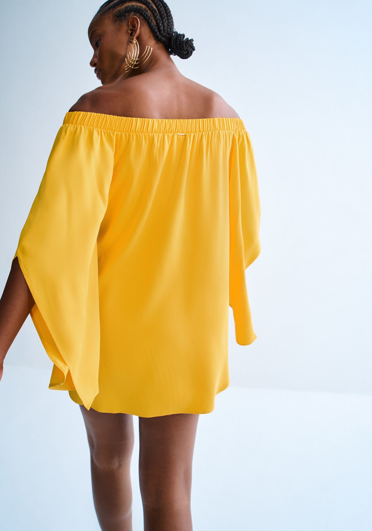 Blusa Ombro a Ombro Assimétrica Lez A Lez Feminino 3270E