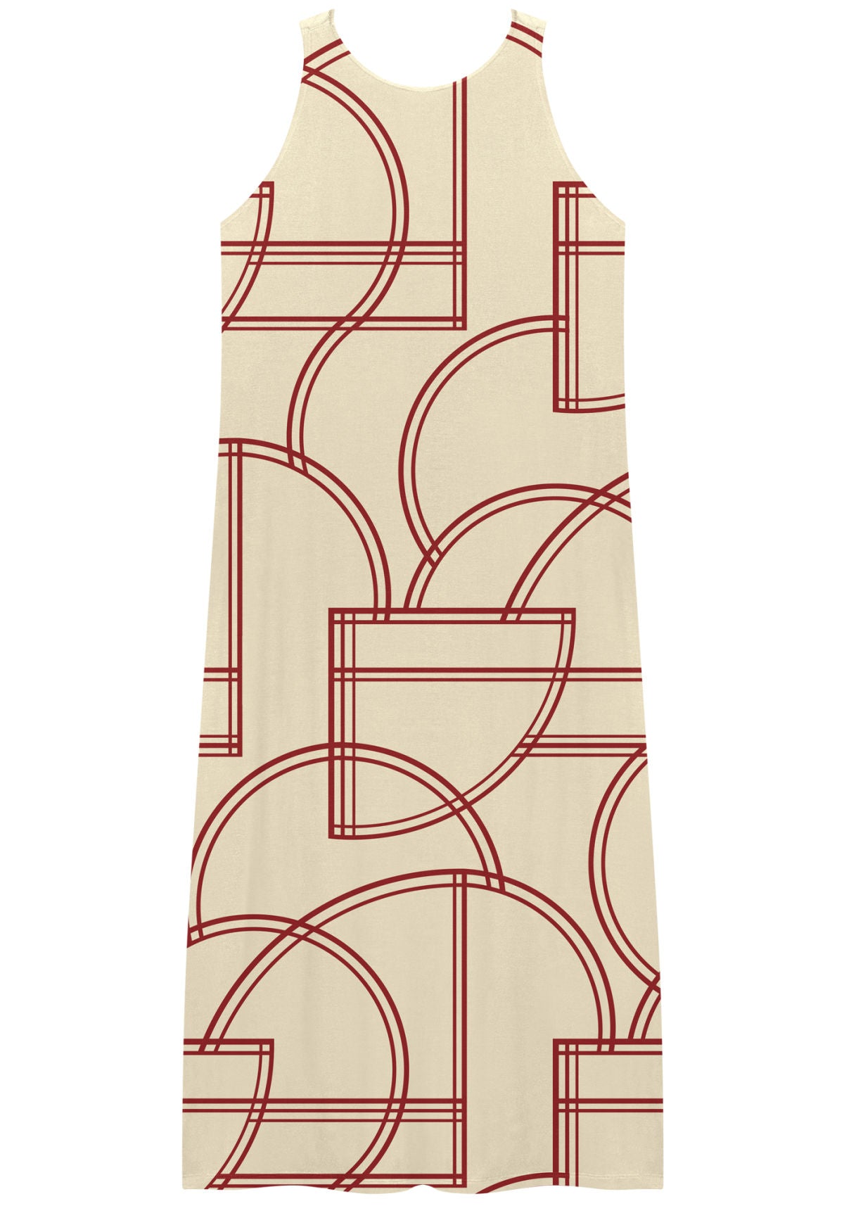 Vestido Midi Chá Estampado Lez A Lez Feminino 7277E