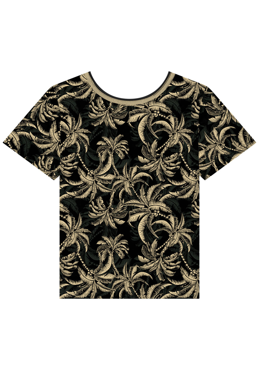 Blusa Estampada Com Decote Redondo Lez A Lez Feminino 5092E