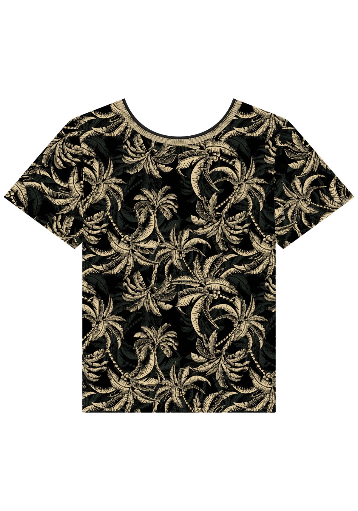 Blusa Estampada Com Decote Redondo Lez A Lez Feminino 5092E