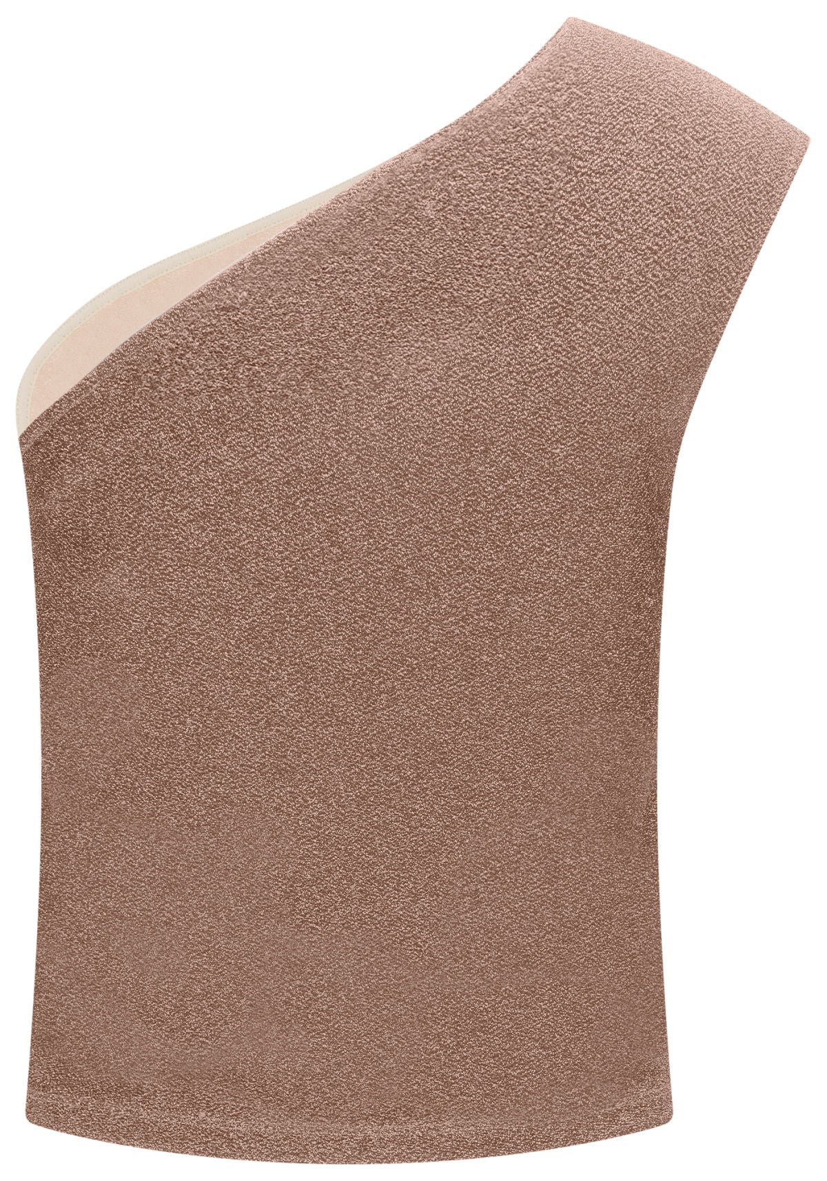 Blusa Um Ombro Só em Malha Crepe Lez A Lez Feminino 3197E