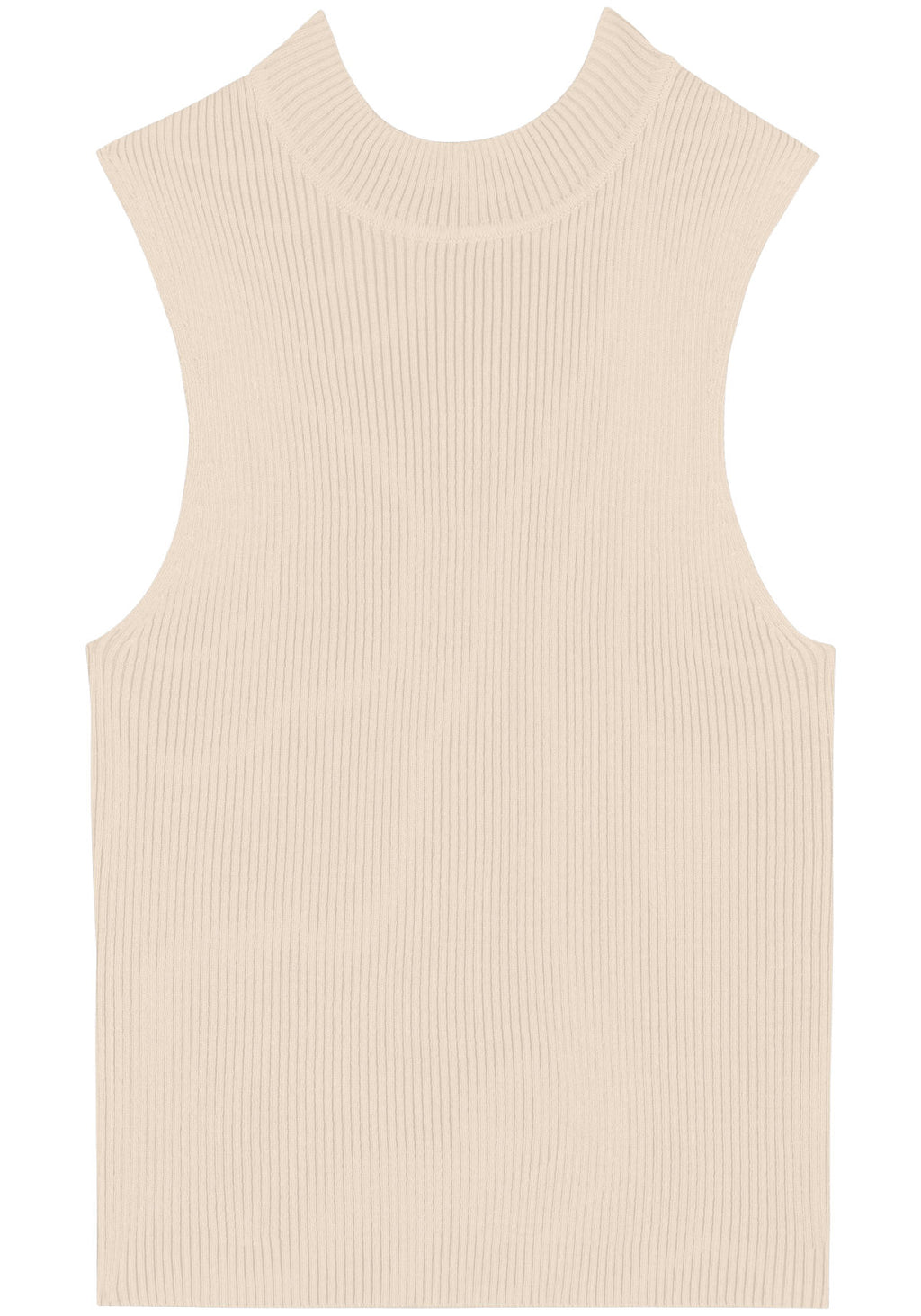Blusa Justa Sem Mangas Com Gola Lez A Lez Feminino 7034E