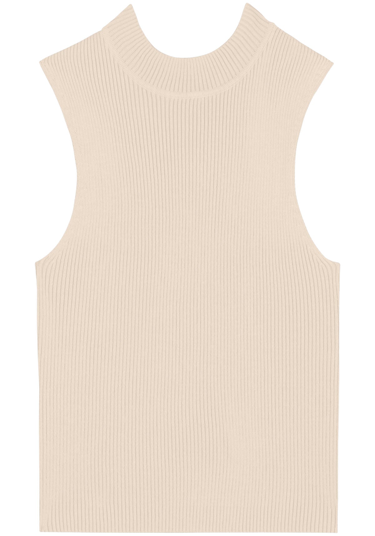 Blusa Justa Sem Mangas Com Gola Lez A Lez Feminino 7034E