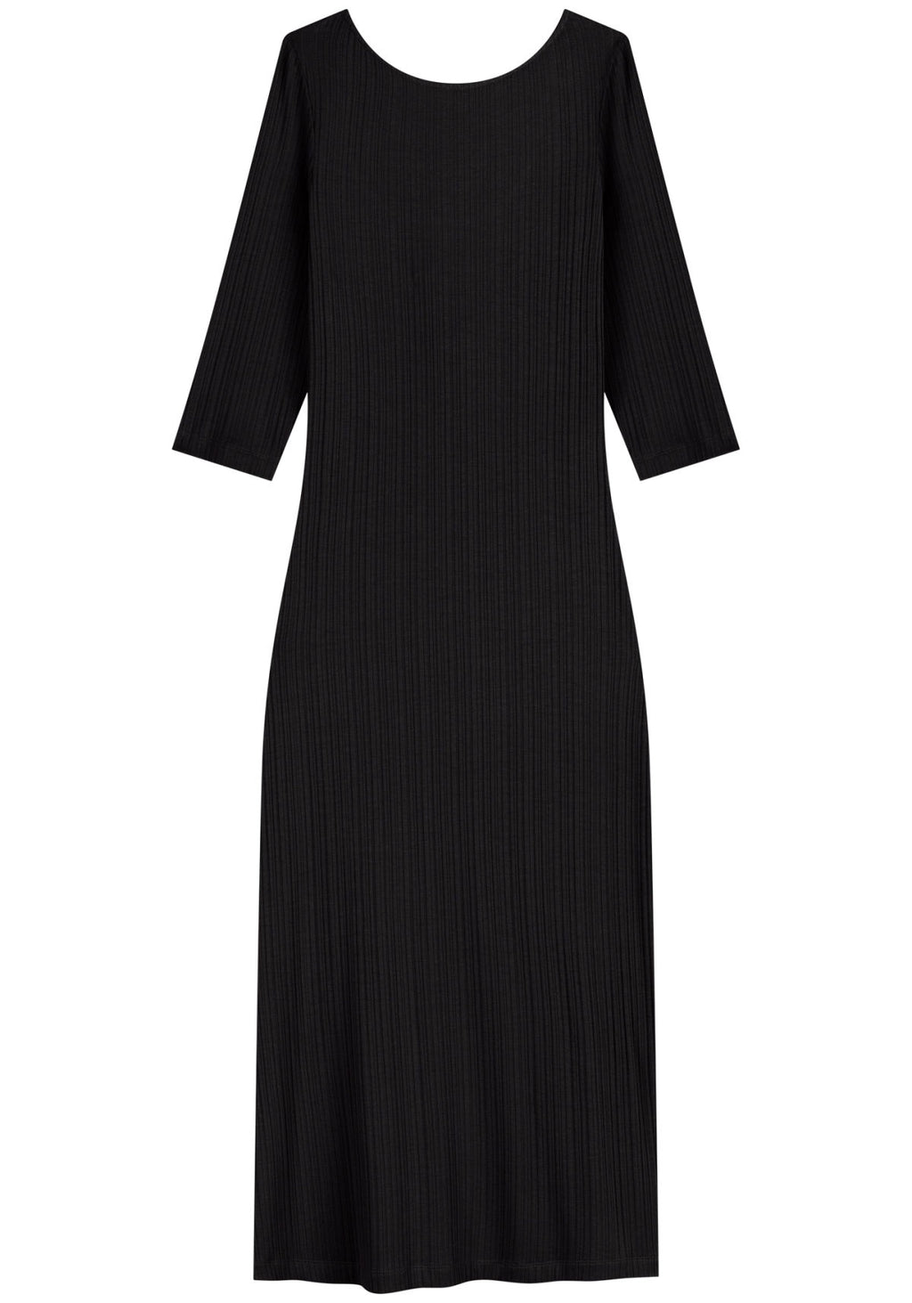 Vestido Midi Em Malha Canelada Lez A Lez Feminino 7267E