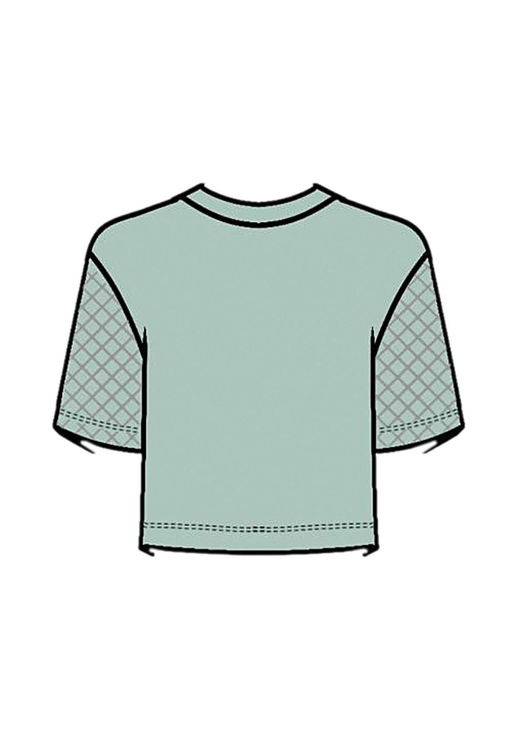 Blusa Em Algodão Penteado Lez A Lez Feminino 9482E