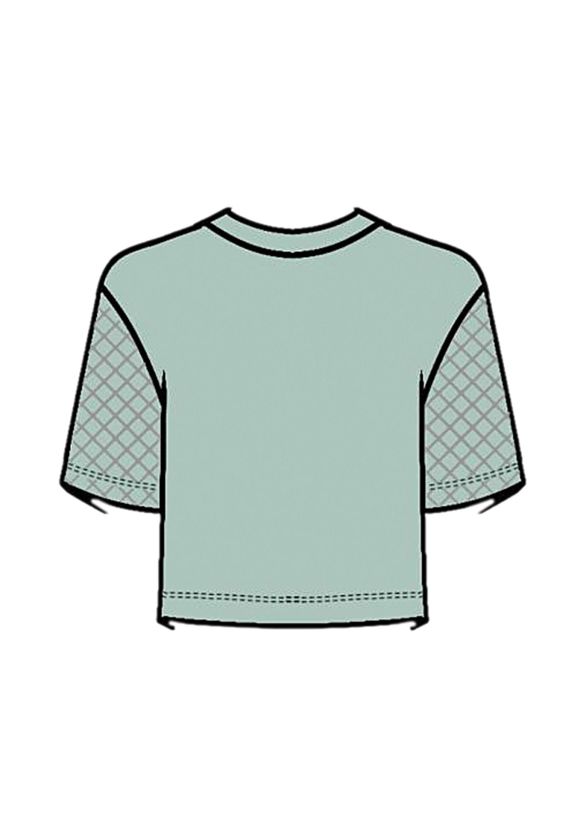 Blusa Em Algodão Penteado Lez A Lez Feminino 9482E
