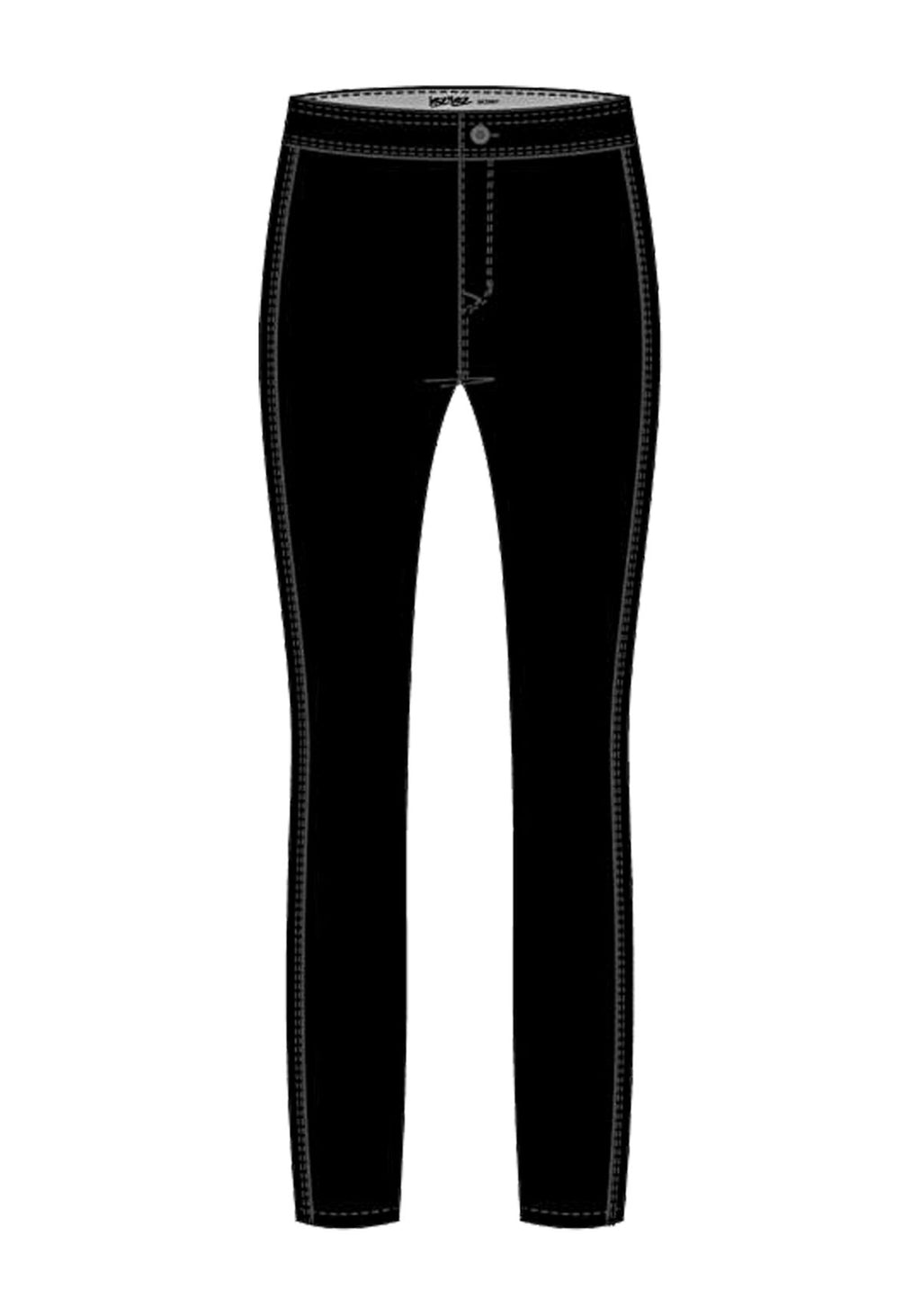 Calça Jeans Jegging De Cintura Alta Lez A Lez Feminino 1599E