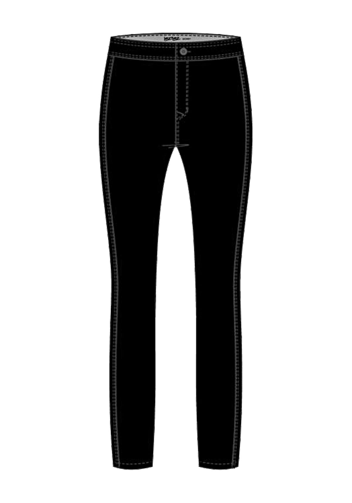 Calça Jeans Jegging De Cintura Alta Lez A Lez Feminino 1599E