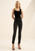 Calça Jeans Jegging De Cintura Alta Lez A Lez Feminino 1599E