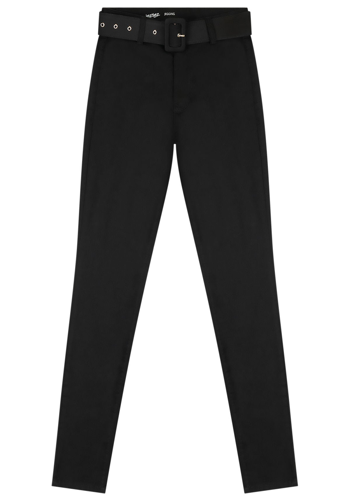 Calça Jeans Jegging Ever Black Lez A Lez Feminino 7896L