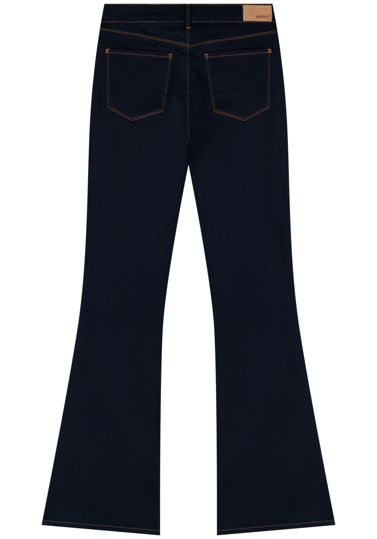Calça Flare Jeans Com Cintura Alta Lez A Lez Feminino 9365L