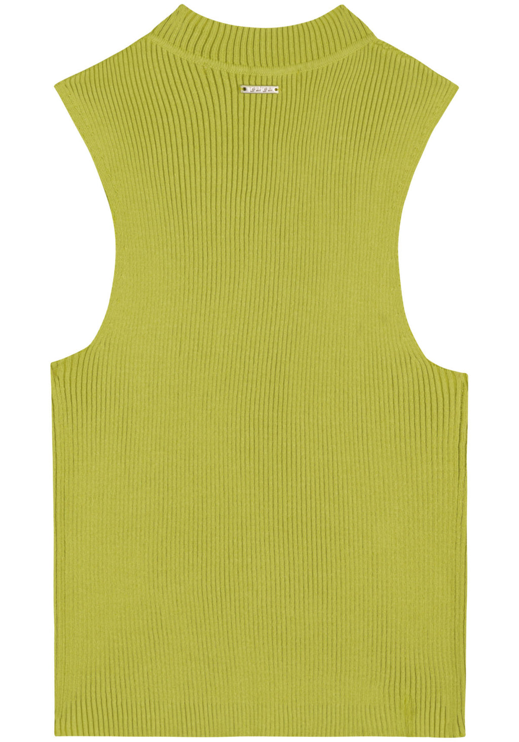 Blusa Justa Sem Mangas Com Gola Lez A Lez Feminino 7034E
