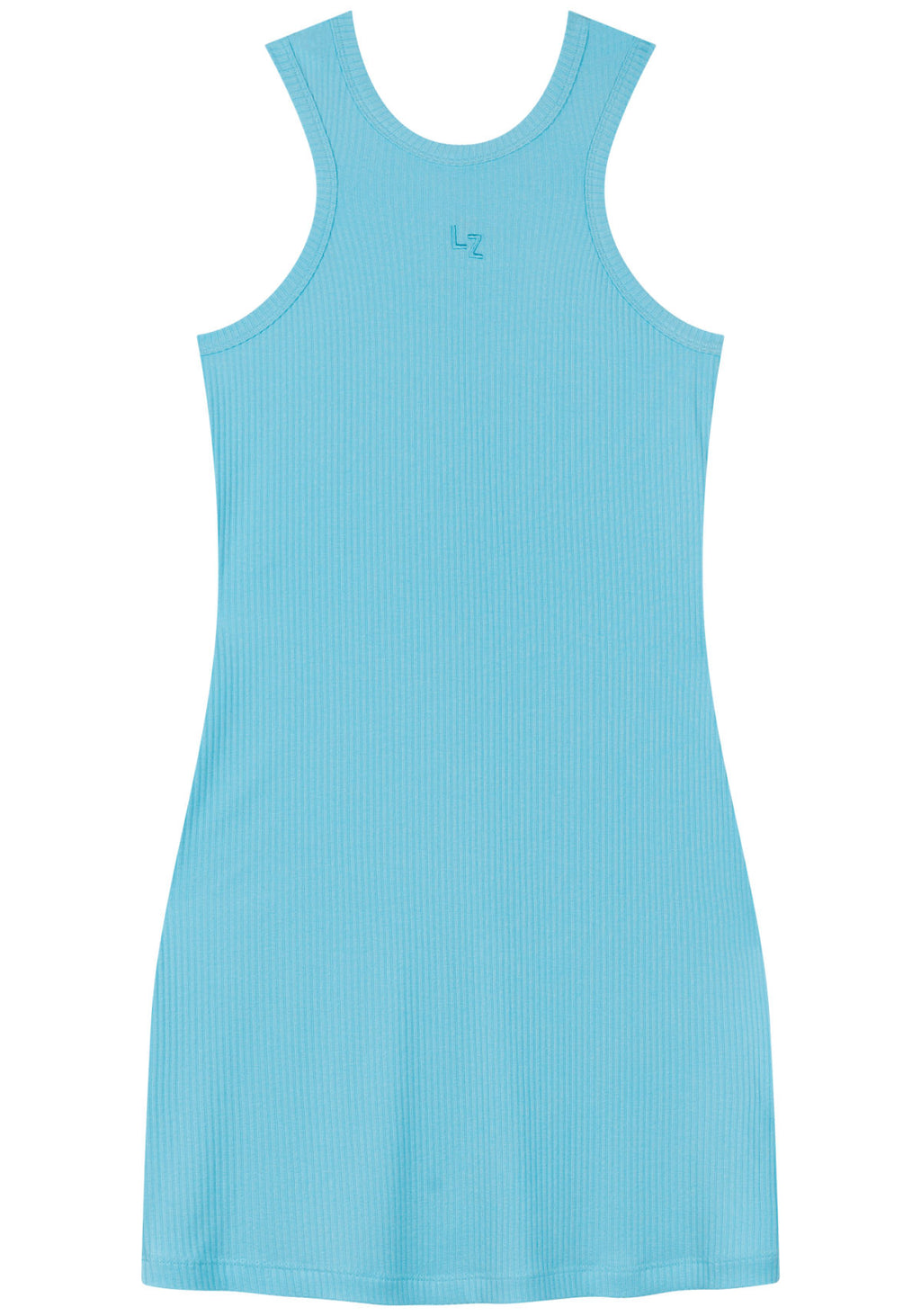 Vestido Curto Bordado Malha  CaneladaLez A Lez Feminino 5303