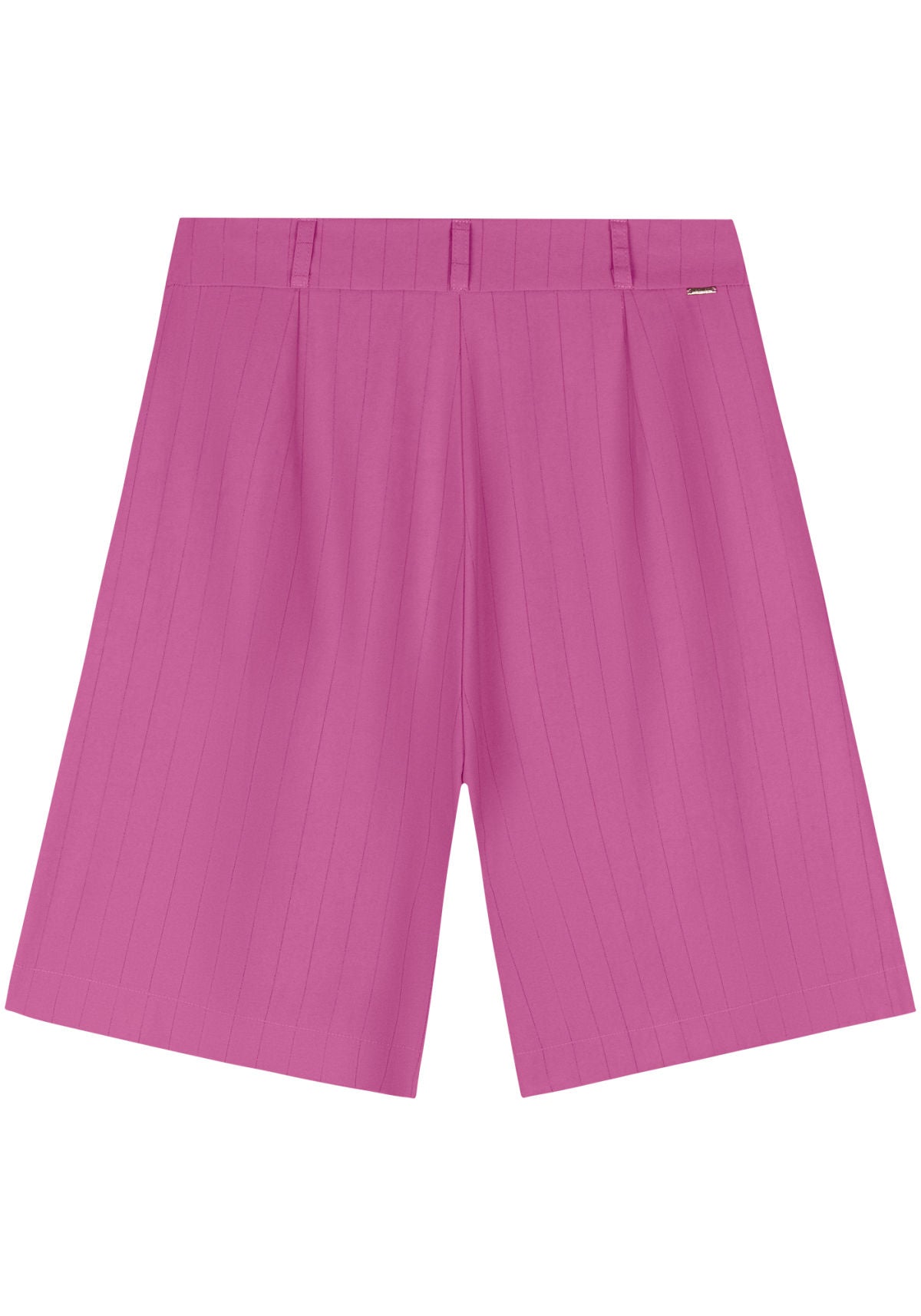 Shorts De Cintura Alta Riscas Lez A Lez Feminino 9328E