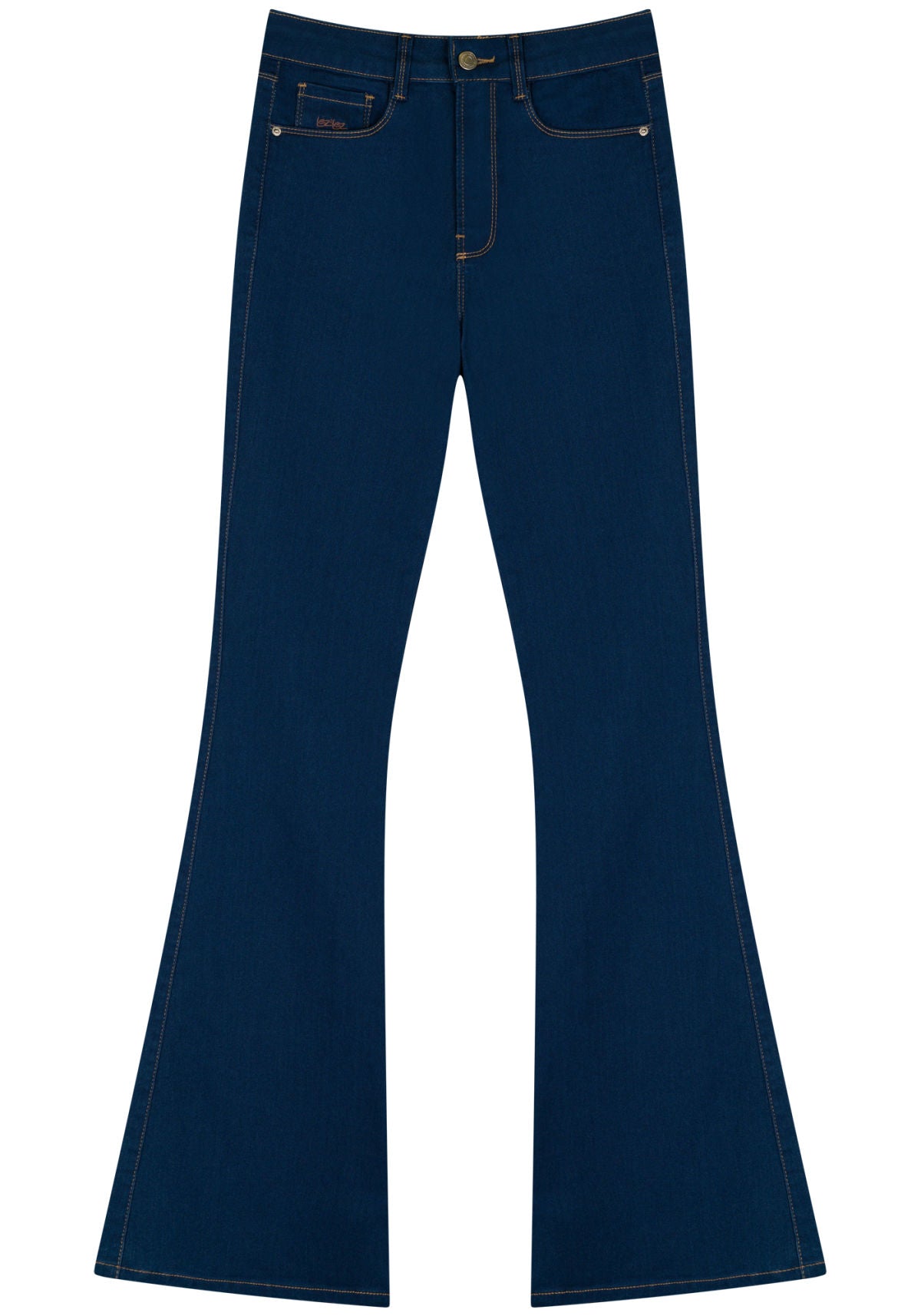 Calça Jeans Flare Com Elastano Lez A Lez Feminino 2363E