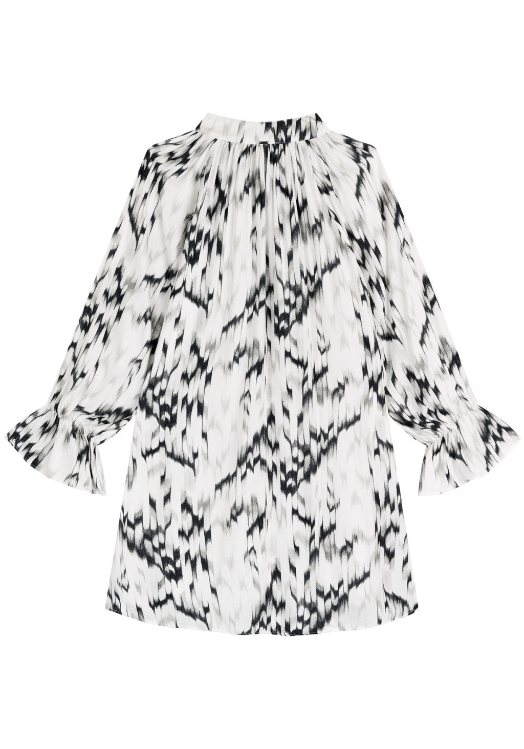 Vestido Curto Estampado Em Viscose Lez A Lez Feminino 7278E