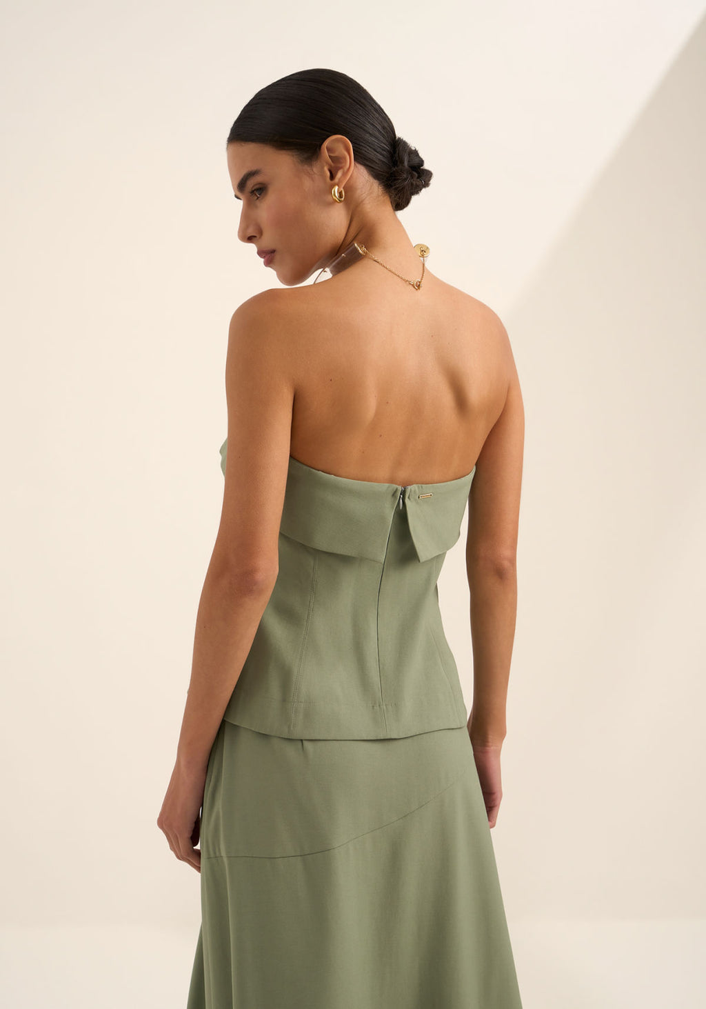 Blusa Sem Mangas Com Camada Lez A Lez Feminino 9421E