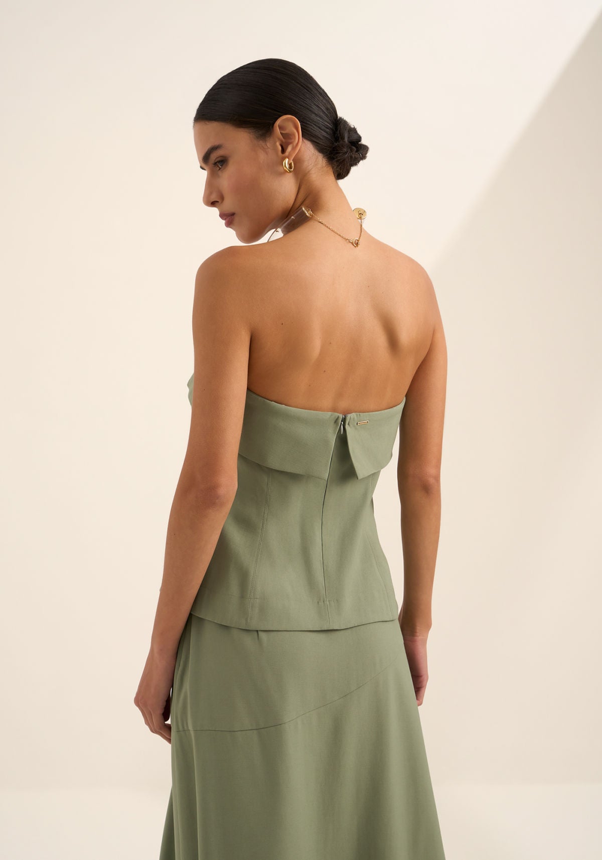 Blusa Sem Mangas Com Camada Lez A Lez Feminino 9421E