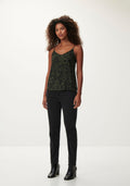 Blusa em Viscose com Decote V Lez a Lez Feminino 5006L