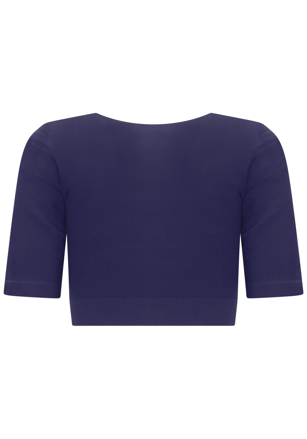 Blusa Manga Curta Seamless Cropped Lez A Lez Feminino 9355L